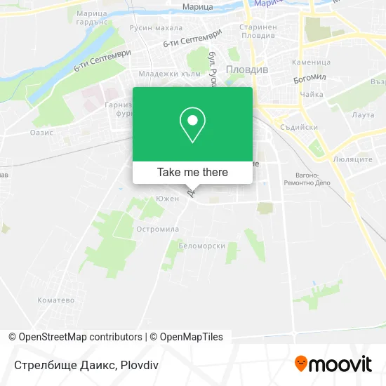 Карта Стрелбище Даикс