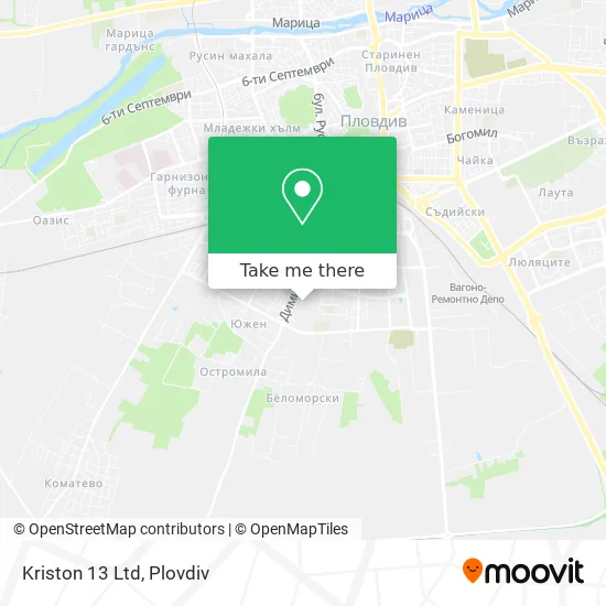 Карта Kriston 13 Ltd