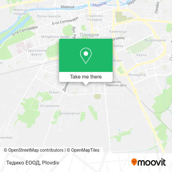 Карта Тедико ЕООД