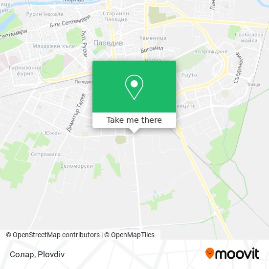 Солар map