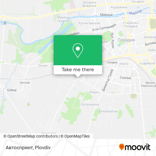 Автоспринт map