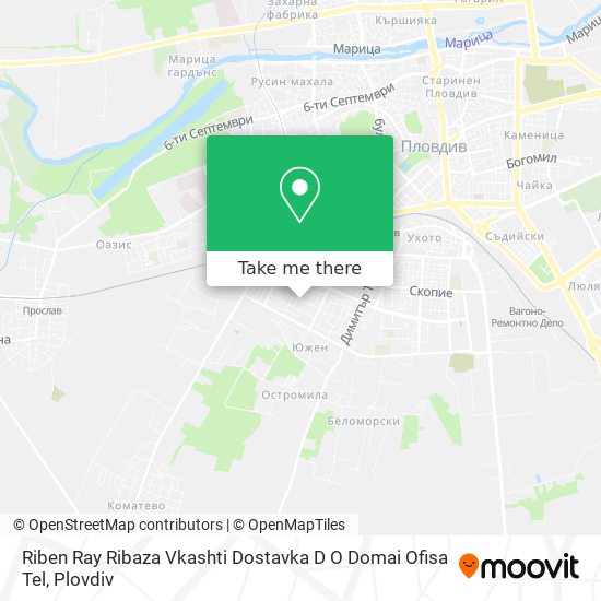 Riben Ray Ribaza Vkashti Dostavka D O Domai Ofisa Tel map