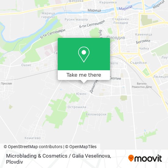 Microblading & Cosmetics / Galia Veselinova map