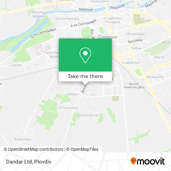 Карта Dandar Ltd