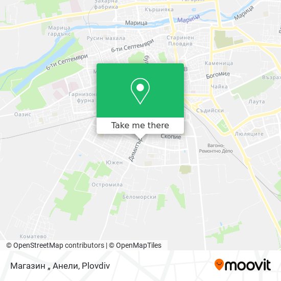 Магазин „ Анели map
