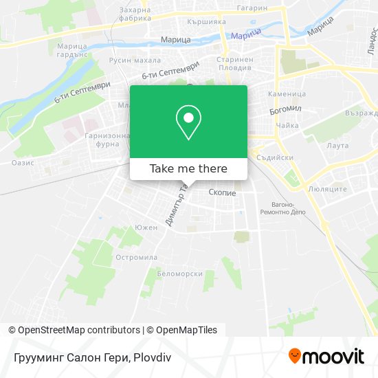 Карта Грууминг Салон Гери