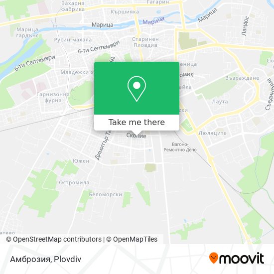 Амброзия map