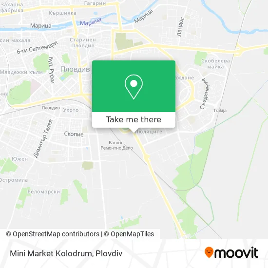 Карта Mini Market Kolodrum