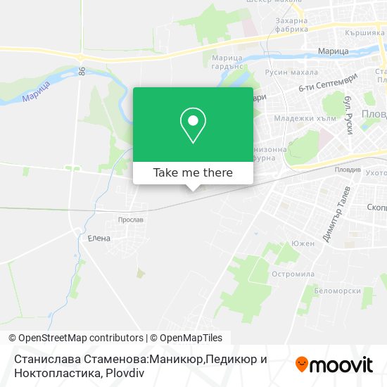 Карта Станислава Стаменова:Маникюр,Педикюр и Ноктопластика
