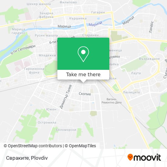 Карта Свраките