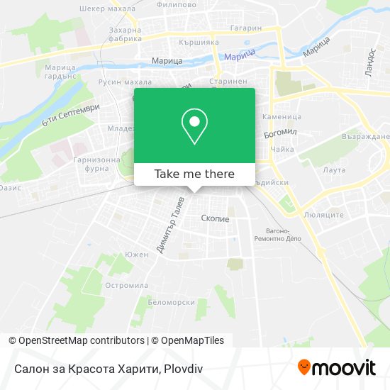 Салон за Красота Харити map