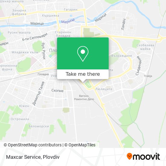 Карта Maxcar Service