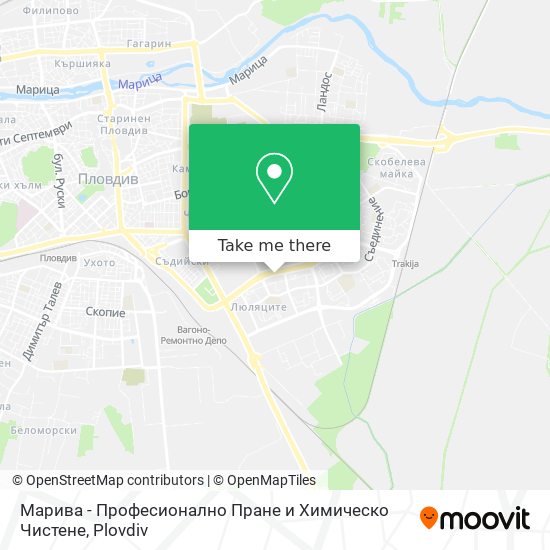 Карта Марива - Професионално Пране и Химическо Чистене