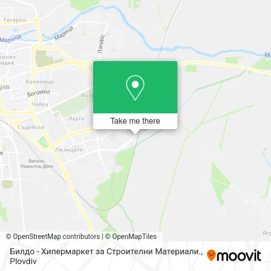 Карта Билдо - Хипермаркет за Строителни Материали.