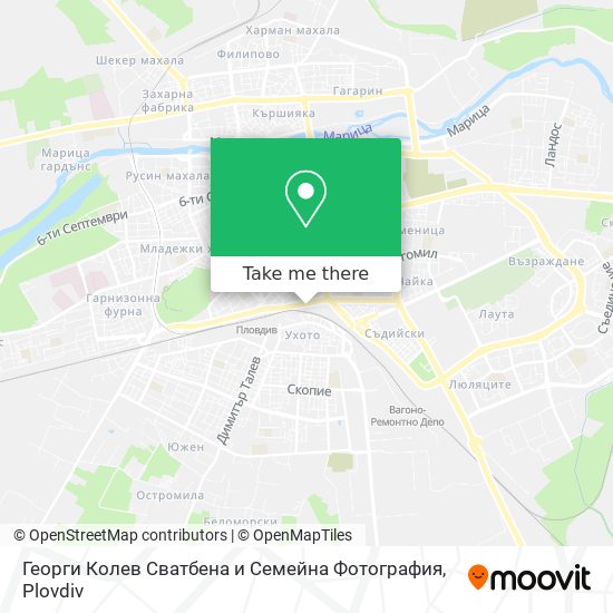 Карта Георги Колев Сватбена и Семейна Фотография