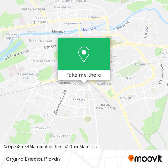 Студио Елесея map