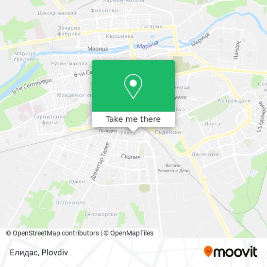 Елидас map