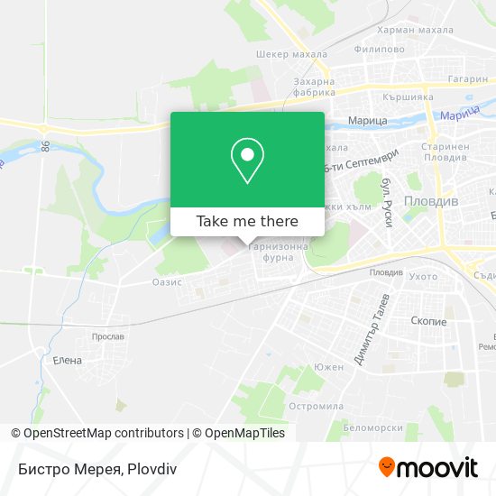 Бистро Мерея map