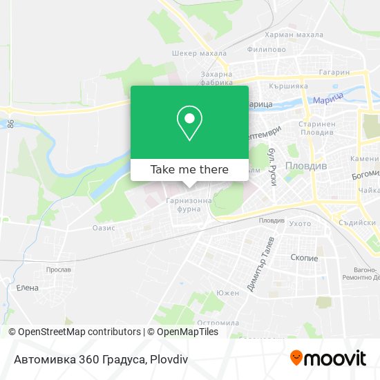 Автомивка 360 Градуса map