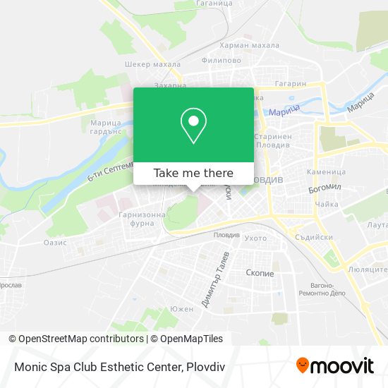 Карта Monic Spa Club Esthetic Center