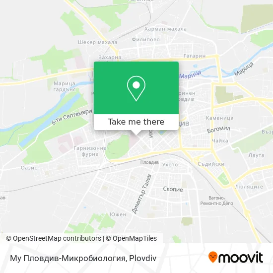 Карта Му Пловдив-Микробиология