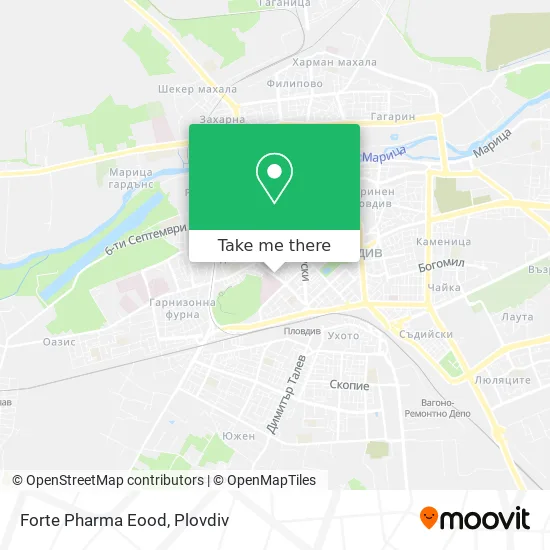 Карта Forte Pharma Eood