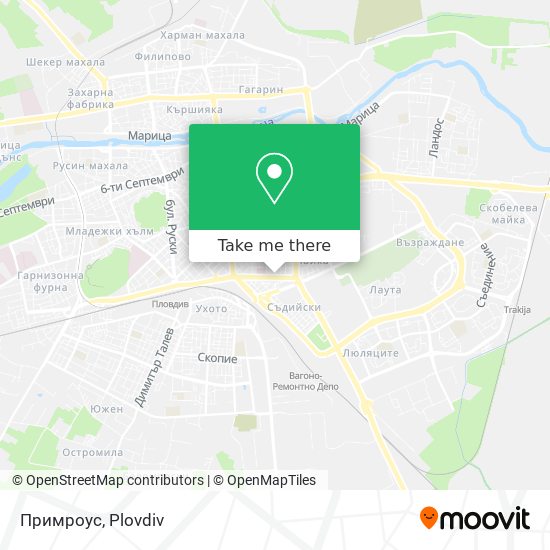 Примроус map