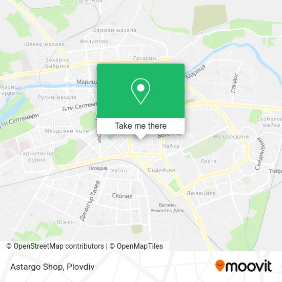 Карта Astargo Shop