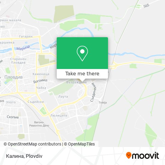 Калина map