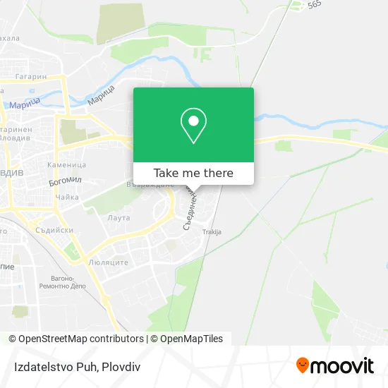 Карта Izdatelstvo Puh