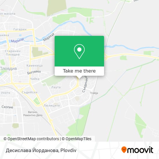 Карта Десислава Йорданова
