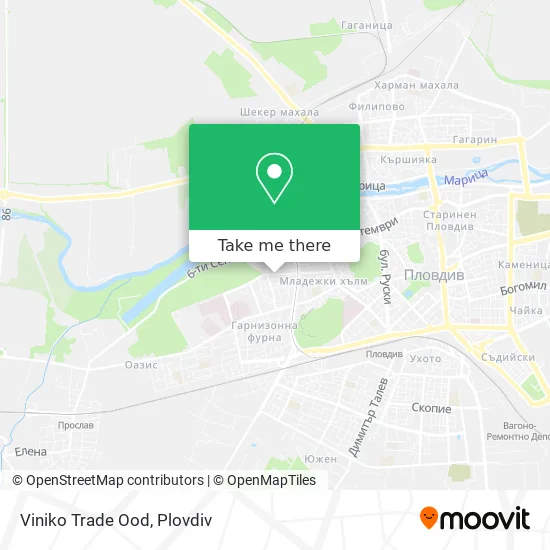 Карта Viniko Trade Ood