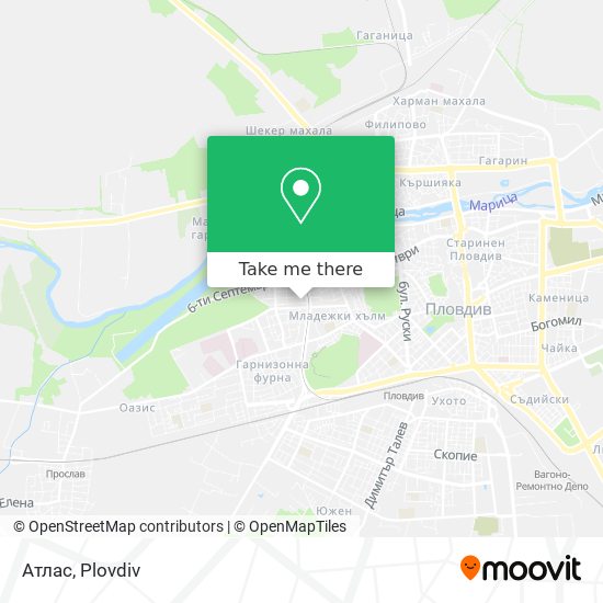 Карта Атлас
