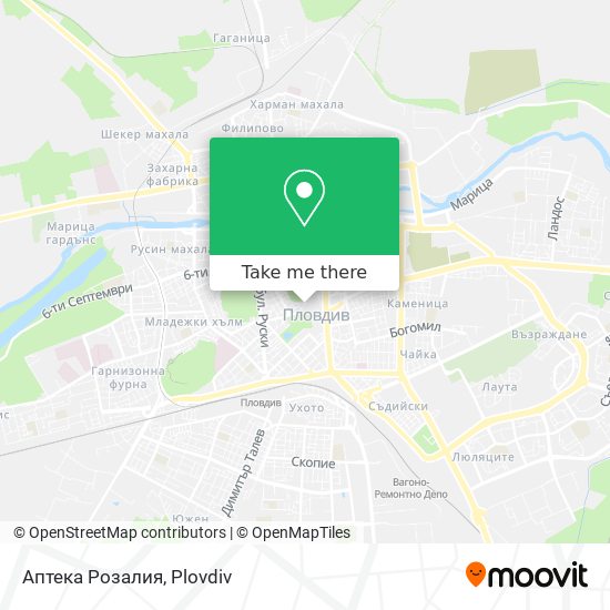 Аптека Розалия map