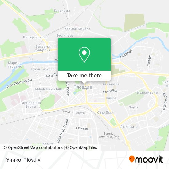 Унико map