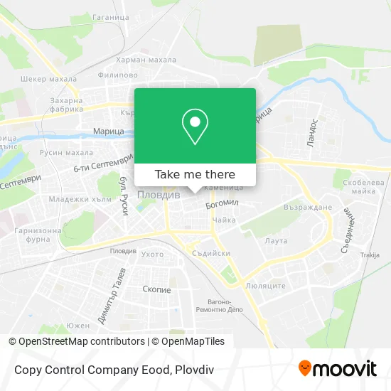 Copy Control Company Eood map