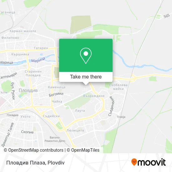 Пловдив Плаза map