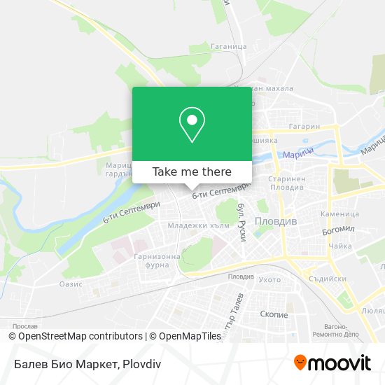 Карта Балев Био Маркет