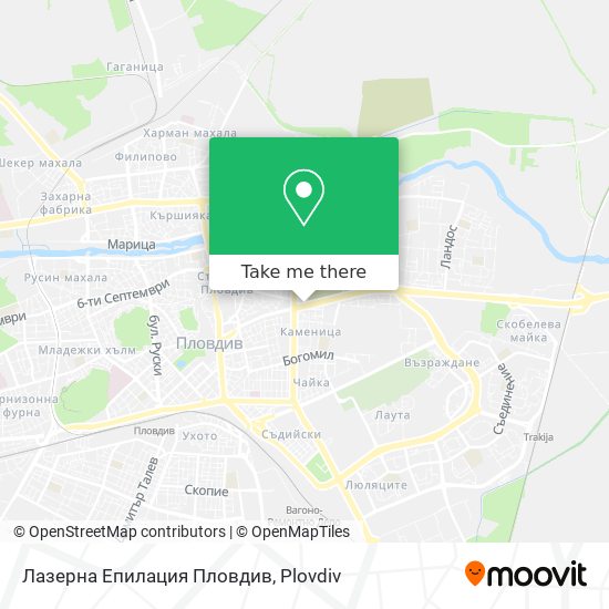 Карта Лазерна Епилация Пловдив