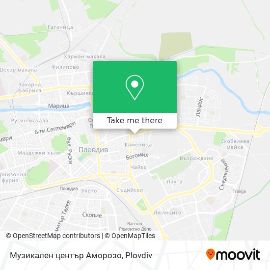 Музикален център Аморозо map