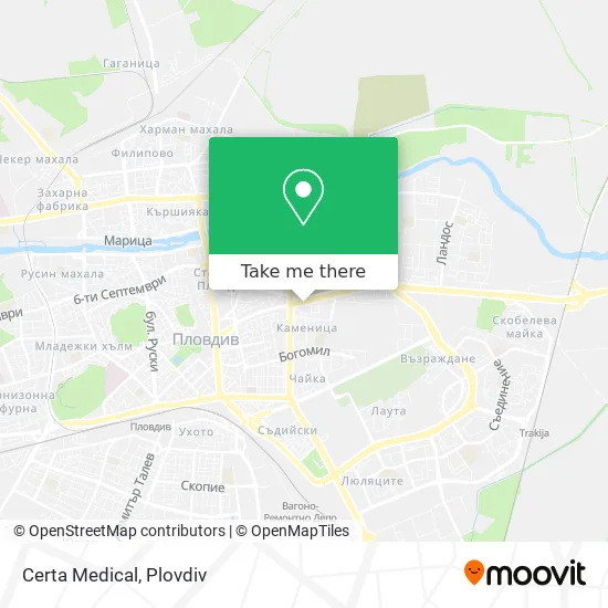 Карта Certa Medical