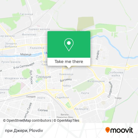 при Джери map