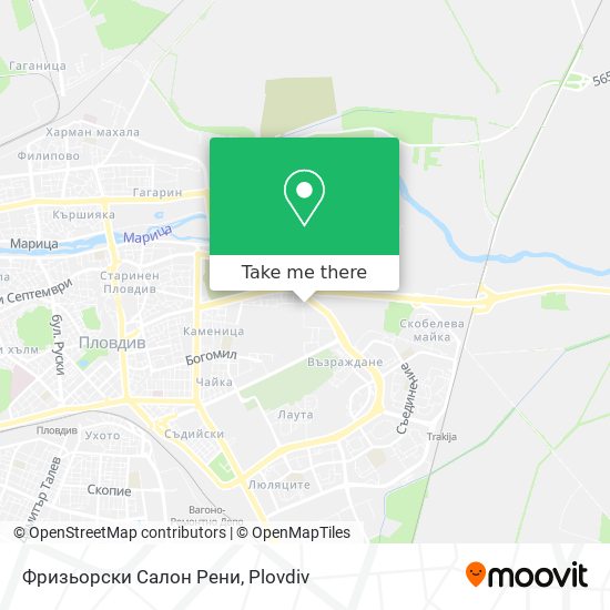 Фризьорски Салон Рени map
