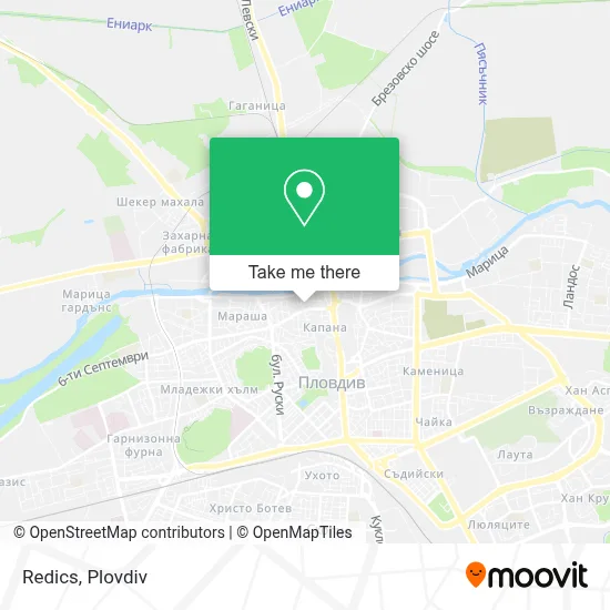 Redics map