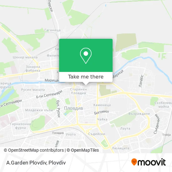 Карта A.Garden Plovdiv