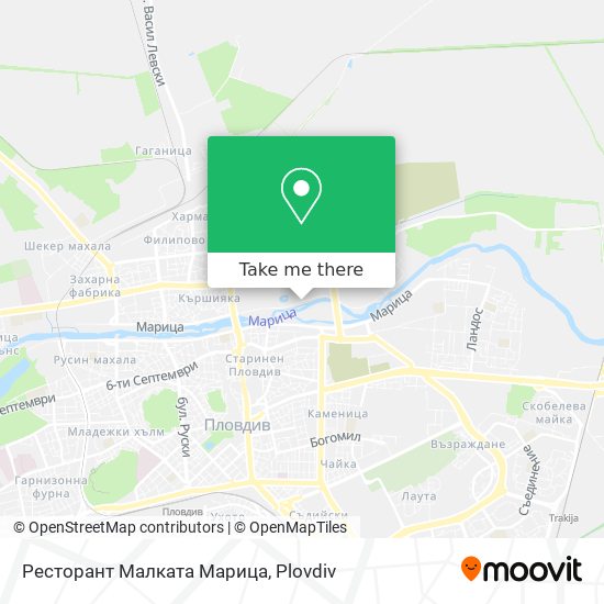 Ресторант Малката Марица map