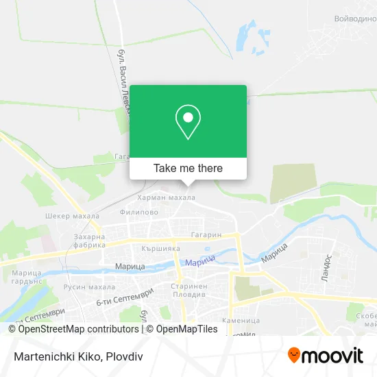 Карта Martenichki Kiko