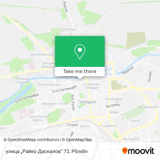 улица „Райко Даскалов“ 72 map