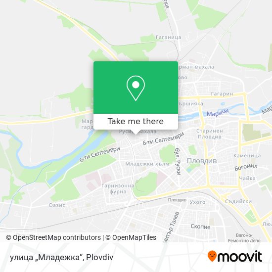 улица „Младежка“ map