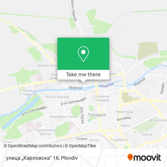 улица „Карловска“ 16 map